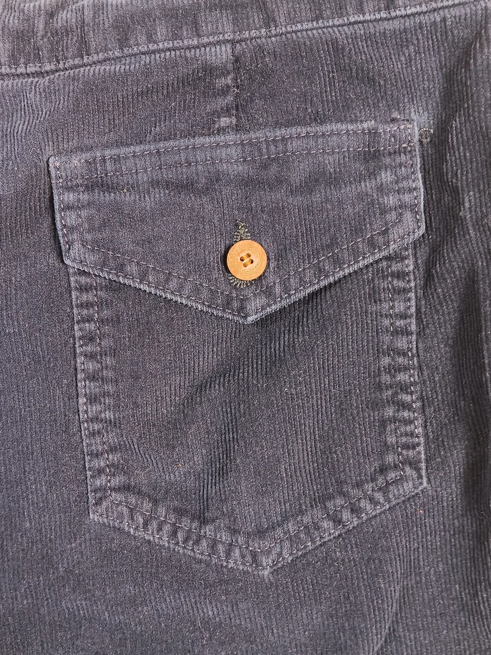 Birdwell Beach Britches Shorts Mens 36 Blue Classic Corduroy 5